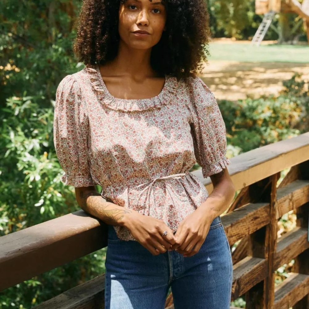 Christy Dawn Amber blouse like new condition